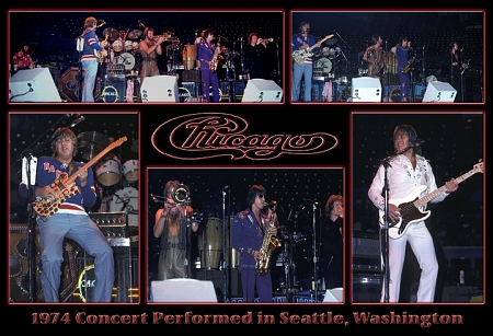 1974 Chicago Concert Poster @ Billo Photo